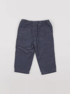 Boutchou - pantalon bleu - 12 mois
