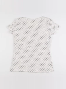 H&M - tee-shirt grossesse beige, noir - m