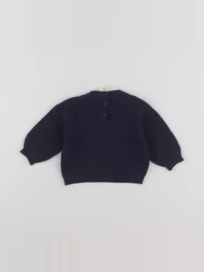 Vertbaudet - pull bleu - 3 mois