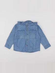 Vertbaudet - chemise bleu - 4 ans