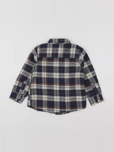 Vertbaudet - chemise bleu, beige - 4 ans