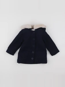 Vertbaudet - manteau bleu - 18 mois