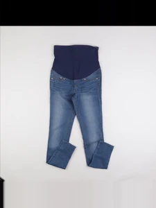 H&M - pantalon grossesse bleu - 36