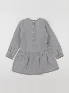 IKKS - robe gris - 5 ans