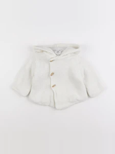 Cyrillus - gilet beige - 9 mois