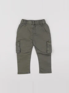 IKKS - pantalon vert - 12 mois