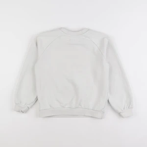 Vertbaudet - sweat blanc - 8 ans