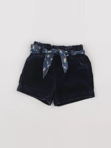 Vertbaudet - short bleu - 6/9 mois