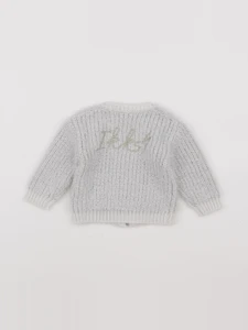 IKKS - gilet gris, or - 6 mois
