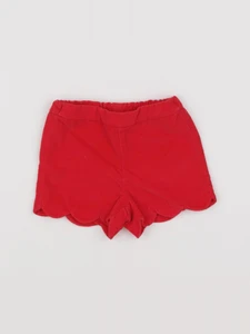 Jacadi - short rouge - 12 mois