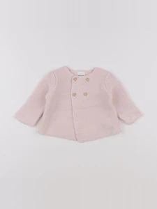 Tape à l'oeil - gilet rose - 6 mois