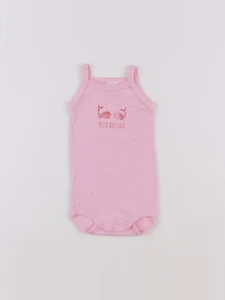 Petit Bateau - body rose - 3 mois