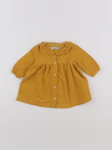 Vertbaudet - robe jaune - 3 mois