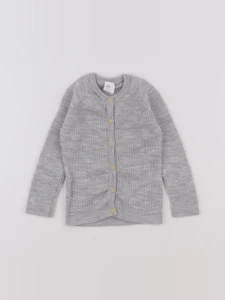 H&M - gilet gris - 9/12 mois