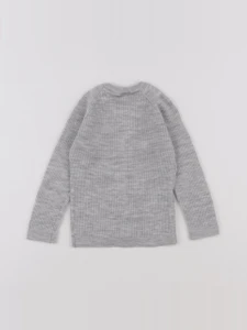 H&M - gilet gris - 9/12 mois