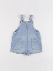 Zara - salopette bleu - 9/12 mois