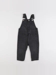 Zara - salopette gris - 12/18 mois