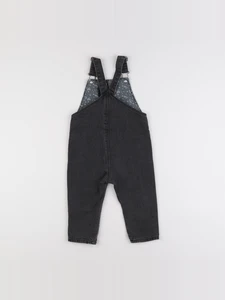 Zara - salopette gris - 12/18 mois