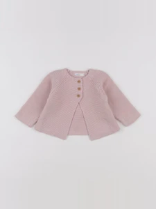Boutchou - gilet rose - 6 mois