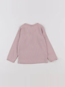 H&M - tee-shirt rose - 12/18 mois