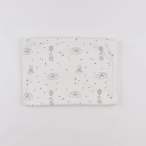 H&M - couverture blanc, marron - 70x70cm