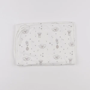 H&M - couverture blanc, marron - 70x70cm
