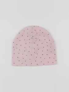 H&M - bonnet rose - 6/12 mois