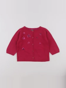 Tape à l'oeil - gilet rose - 9 mois