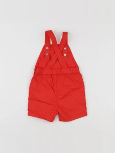 Petit Bateau - salopette rouge - 6 mois