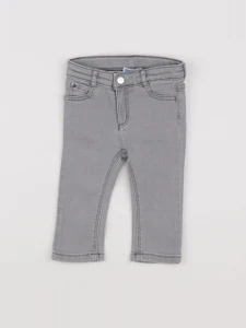 Jacadi - jean gris - 12 mois
