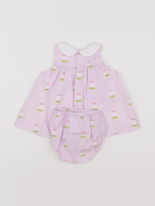 Jacadi - robe rose - 6 mois