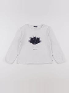 Okaidi - tee-shirt blanc - 8 ans