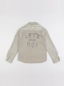 IKKS - chemise beige - 8 ans