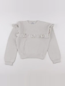 Galeries Lafayette - pull beige - 12 ans