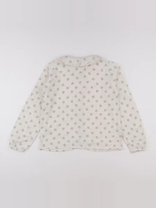 Vertbaudet - blouse beige - 12 ans