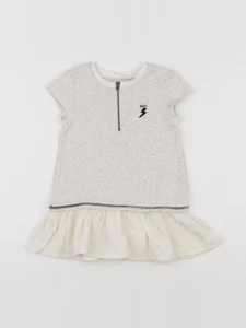 IKKS - robe beige - 3 ans