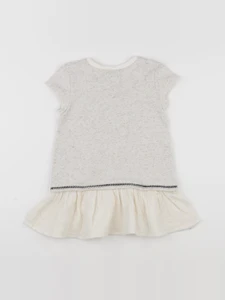 IKKS - robe beige - 3 ans