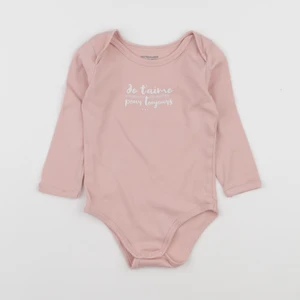 Vertbaudet - body coton rose - 2 ans