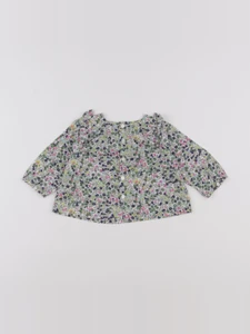 Jacadi - blouse vert - 6 mois