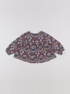 Jacadi - blouse liberty bleu - 18 mois