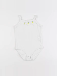 Zara - body blanc - 5 ans
