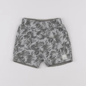 IKKS - short réversible gris, vert - 12 mois