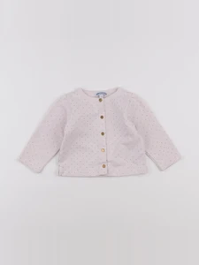 Jacadi - sweat rose - 12 mois