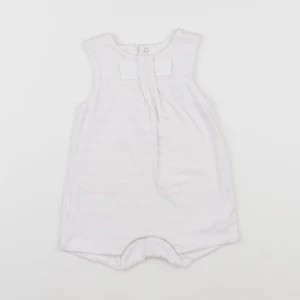 Jacadi - combinaison rose, blanc - 12 mois