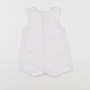 Jacadi - combinaison rose, blanc - 12 mois