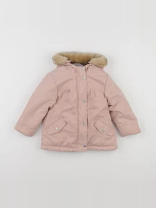 Vertbaudet - manteau rose - 2 ans
