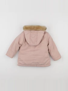 Vertbaudet - manteau rose - 2 ans
