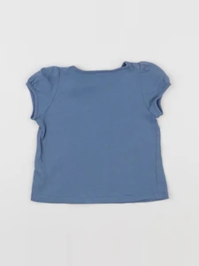 Boutchou - tee-shirt bleu - 6 mois
