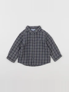 Jacadi - chemise gris - 12 mois