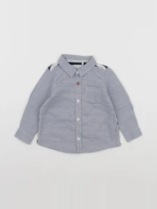 IKKS - chemise imprimé au dos bleu - 12 mois